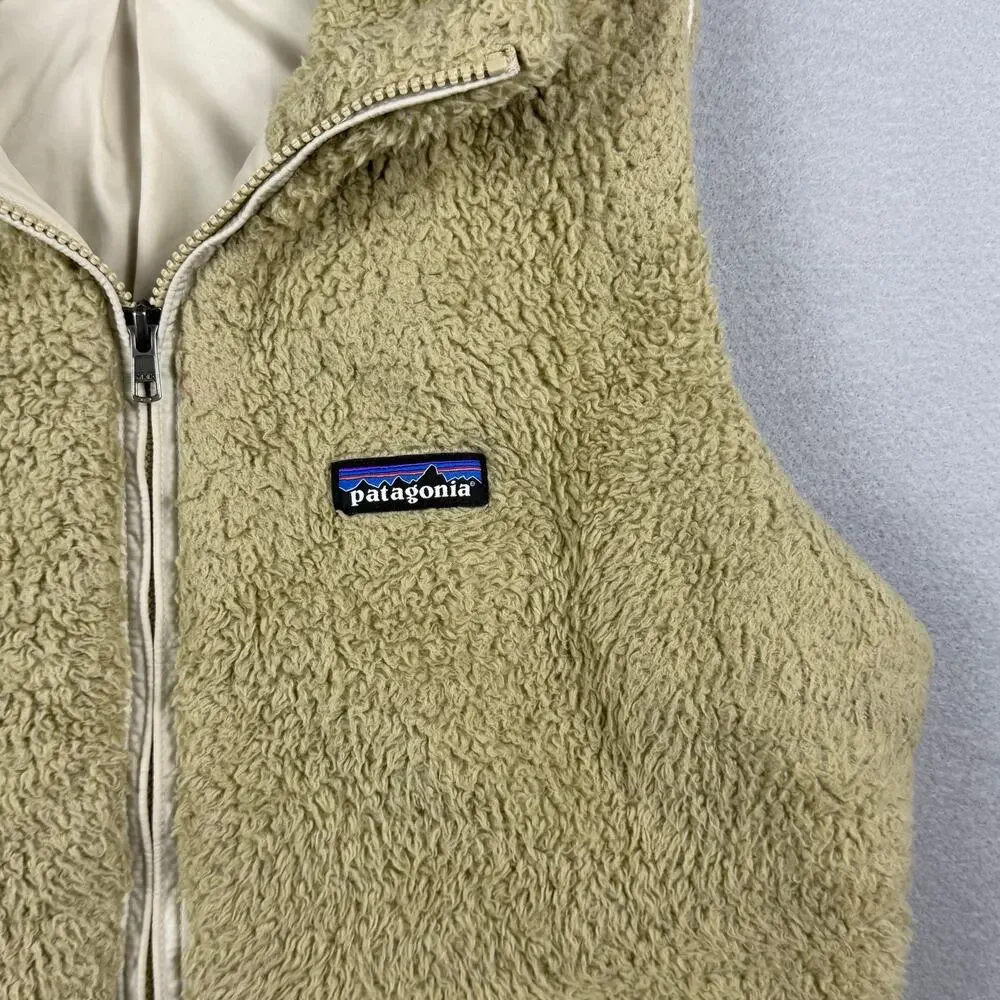 Patagonia Los Gatos Fleece Vest Beige Women’s L